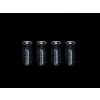 4x Ampsplus 16340 850mAh 3.7V Battery + Charger 