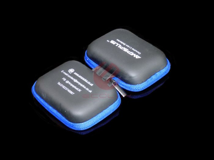 18650 Battery Zip EVA Storage Zipper Case