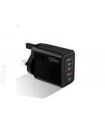 120W 2X USB 3x Type-C Charger