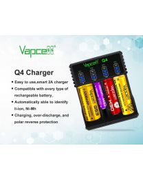 Vapcell Q4 Charger