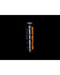 Ampsplus 18650 3000mAh 3.7V 20A Battery Button Top