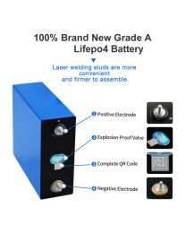 EVE 280Ah 3.2V LiFePO4 Prismatic Cell Grade A